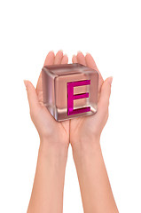 Image showing letter E