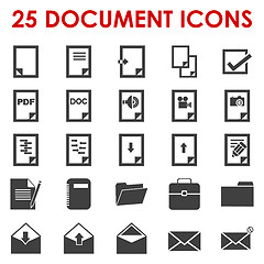 Image showing File type and business icons