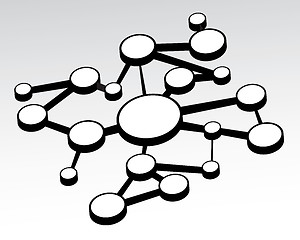 Image showing Empty Networking Flow Chart