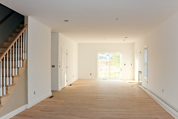 Image showing Empty Unfinished Home Interior