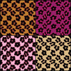 Image showing Leopard Print Tiles