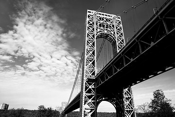 Image showing New York City George Washington Bridge 