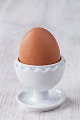 Image showing Coque egg for breakfast