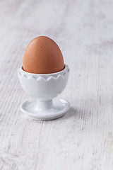 Image showing Coque egg for breakfast