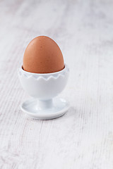 Image showing Coque egg for breakfast