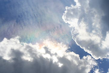Image showing Colourful clouds 2