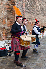 Image showing Scottish Musical Band