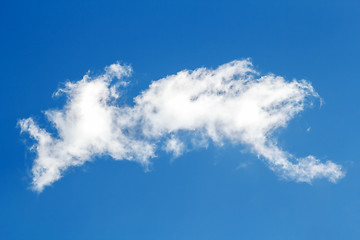 Image showing Blue sky with clouds