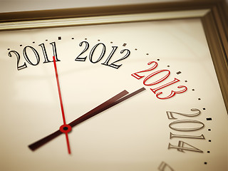 Image showing new year 2013