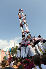 Image showing Castellers