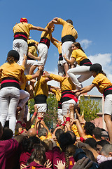 Image showing Castellers