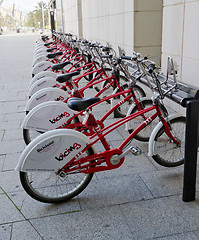 Image showing Bicing Barcelona