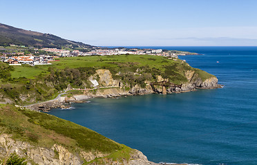 Image showing Cantabrian Sea coast