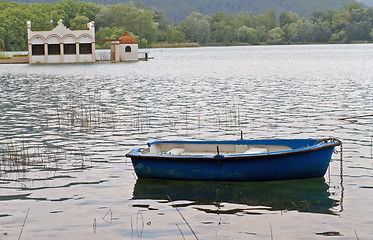 Image showing Lake Banyoles, Spain.