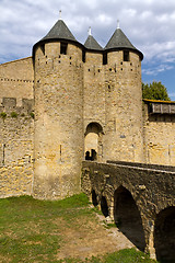 Image showing Carcassonne, France, UNESCO. Castle