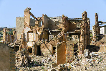 Image showing Village Demolished Belchite