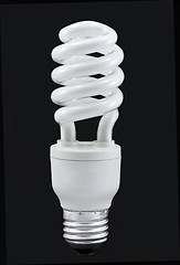 Image showing compact fluorescent bulb
