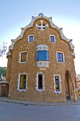 Image showing The famous Park Guell