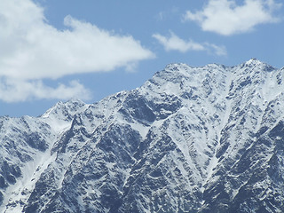 Image showing Snow peak
