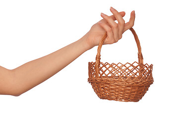 Image showing Empty basket