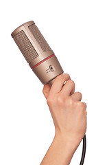 Image showing big microphone