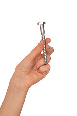 Image showing big screw