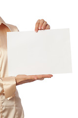 Image showing white paper
