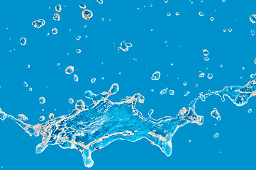 Image showing tropical splashing water