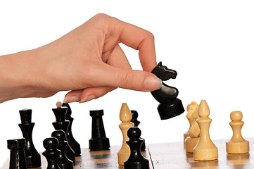 Image showing playing chess