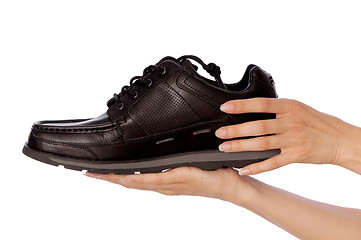 Image showing black footwear