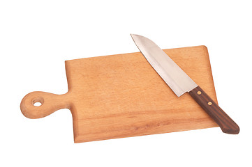 Image showing board with knife