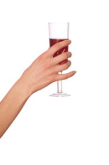 Image showing Champagne glass