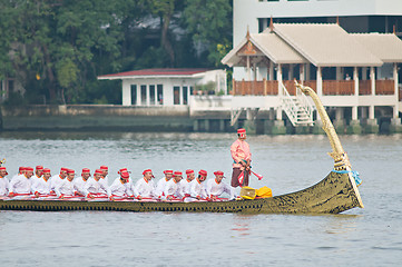 Image showing Royal Barge Procession, Bangkok 2012