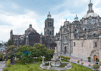 Image showing The Metropolitan Cathedral of the Assumption of Mary of Mexico C