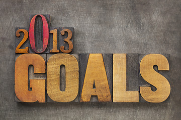 Image showing 2013 goals