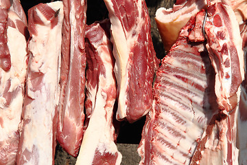 Image showing fresh pig meat 