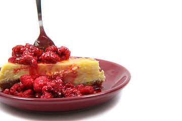 Image showing cheesecake