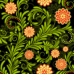 Image showing Vintage seamless pattern