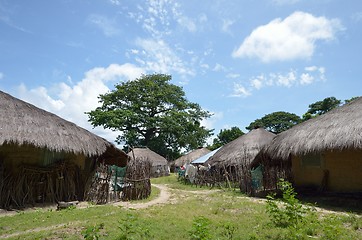 Image showing African village