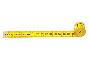 Image showing Measuring tape of the tailor