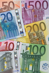 Image showing Euro Banknotes