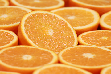 Image showing Ripe oranges