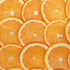 Image showing Orange slices