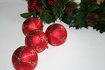 Image showing Christmas decorations