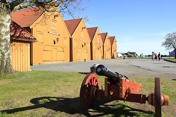 Image showing Stavern warehouses.