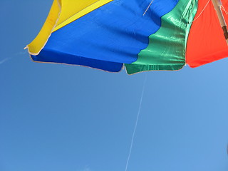 Image showing Color umbrella