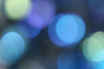 Image showing Blue Sequin Blur