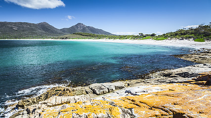 Image showing Wineglass Bay in Australia