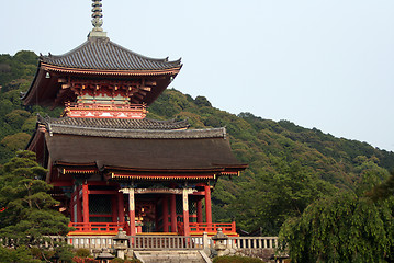 Image showing Kiyomizudera Temple of Kyoto