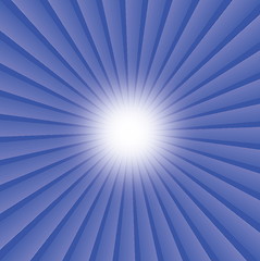 Image showing abstract rays background of blue star burst 